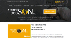 Desktop Screenshot of andersondodson.com